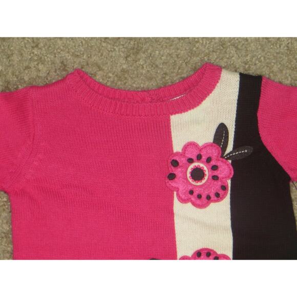 Hartstrings Baby Floral Sweater Dress - Picture 2 of 5